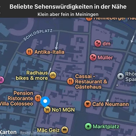 Klein Aber Fein In Apartament Meiningen